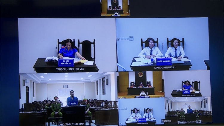 -  Phiên tòa rút kinh nghiệm trực tuyến kết nối toàn hệ thống Toà án nhân dân (06/05/2024)