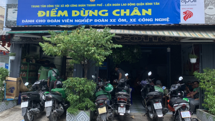 Độc đáo “Điểm dừng chân” ở TP.HCM cho người chạy xe ôm (15/5/2024)