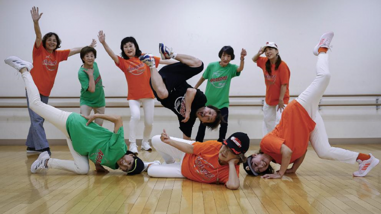 Nhóm nhảy breakdance của người cao tuổi Nhật Bản (23/6/2024)