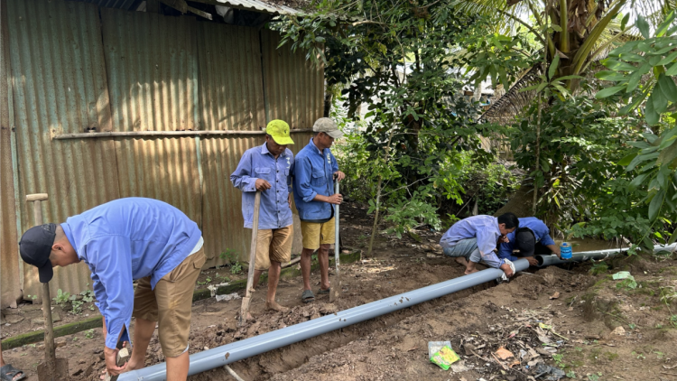 100% hộ dân nông thôn Trà Vinh sử dụng nước hợp vệ sinh (30/6/2024)