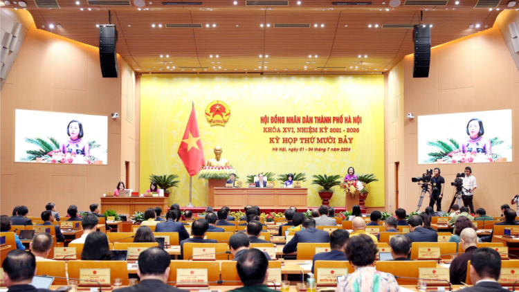 Khai mạc kỳ họp thứ 17 HĐND thành phố Hà Nội (01/7/2024)