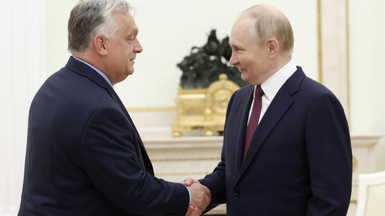 Các nhà lãnh đạo phương Tây chỉ trích chuyến thăm của thủ tướng Hungary tới Moscow (07/7/2024)