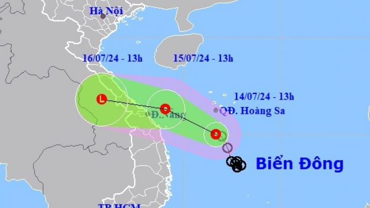 Ứng phó với áp thấp nhiệt đới và mưa lớn (16/07/2024)