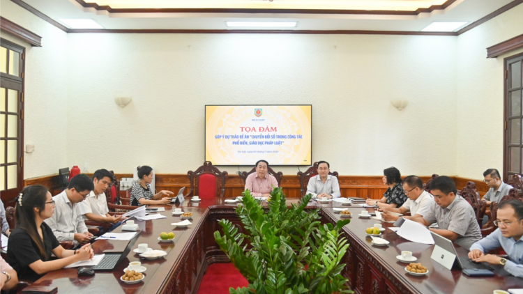 Chuyển đổi số trong công tác phổ biến giáo dục pháp luật giai đoạn 2024- 2030