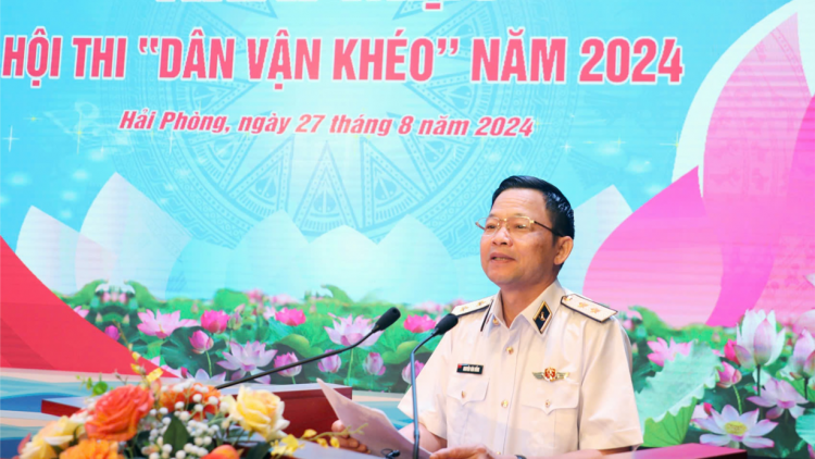 Khai mạc Hội thi Dân vận khéo Quân chủng Hải quân năm 2024 (27/08/2024)