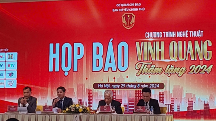 Chương trình nghệ thuật “Vinh quang thầm lặng 2024” tôn vinh ngành Cơ yếu Việt Nam (29/08/2024)