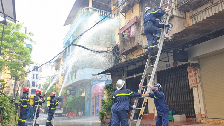 Phát huy hiệu quả mô hình "Khu dân cư an toàn phòng cháy chữa cháy" của Quận Ba Đình - Hà Nội (29/8/2024)