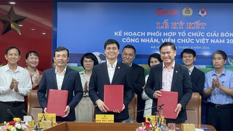Khởi động Giải Bóng đá công nhân, viên chức Việt Nam 2024 (06/08/2024)
