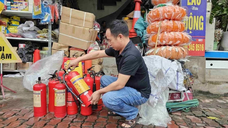 Tăng cường kiểm tra, ngăn chặn thiết bị phòng cháy chữa cháy không rõ nguồn gốc (3/9/2024)