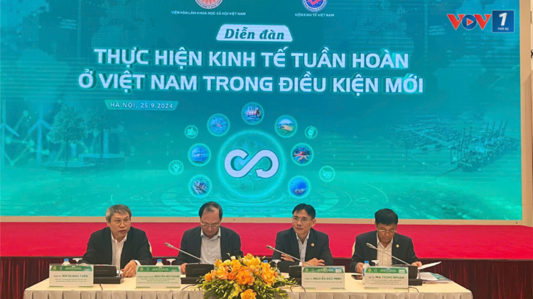 Kinh tế tuần hoàn tại Việt Nam: Nhiều thách thức cần giải quyết (25/9/2024)