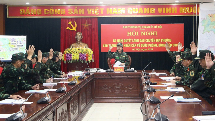 Khai mạc diễn tập khu vực phòng thủ thành phố Hà Nội (29/9/2024)