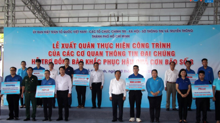 TP.HCM xuất quân thực hiện công trình hỗ trợ đồng bào miền Bắc