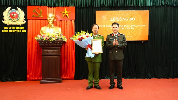 Công an tỉnh Nam Định: 2 lãnh đạo tiên phong xin nghỉ hưu trước tuổi (09/01/2025)