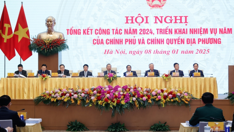 Phương châm hoạt động năm 2025 của Chính phủ là “Kỷ cương trách nhiệm; chủ động kịp thời; tinh gọn hiệu quả; tăng tốc bứt phá” (8/1/2025)