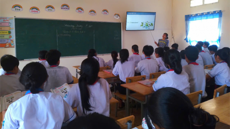 Châu Thành- điểm sáng trong xây dựng trường đạt chuẩn quốc gia tại Sóc Trăng (10/1/2025)