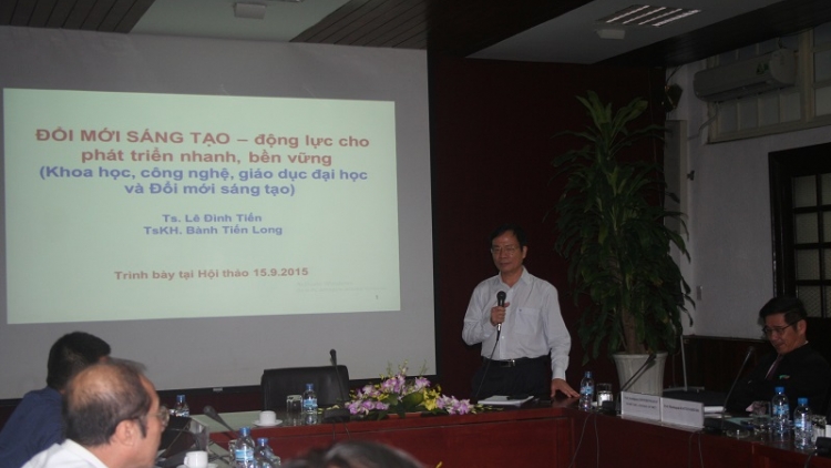 Tạo môi trường cho đổi mới sáng tạo. (22/01/2016)
