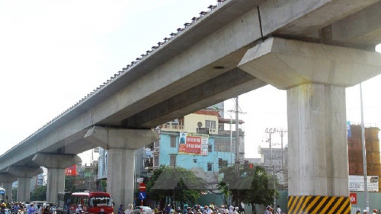 Tuyến đường sắt trên cao Cát Linh – Hà Đông sẽ được đưa vào khai thác thương mại vào cuối năm nay. (Thời sự chiều 13/02/2016)