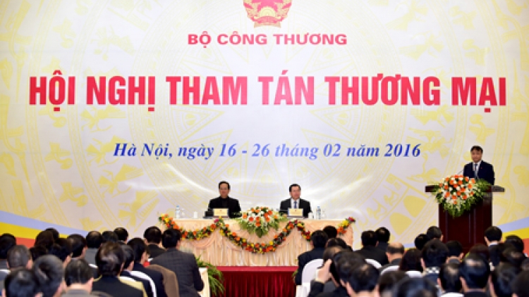Thủ tướng Nguyễn Tấn Dũng chủ trì Hội nghị Tham tán thương mại 2016. (Thời sự trưa 26/02/2016)