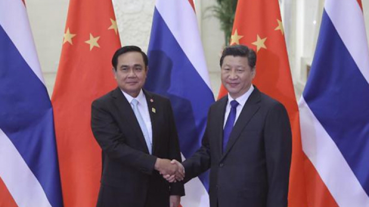 Tăng cường quan hệ hợp tác Thái Lan- Trung Quốc.