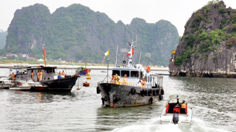 Công tác đảm bảo an toàn giao thông đường thủy ở Quảng Ninh. (17/02/2016)