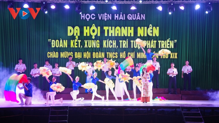 Học viện Hải quân tổ chức dạ hội thanh niên