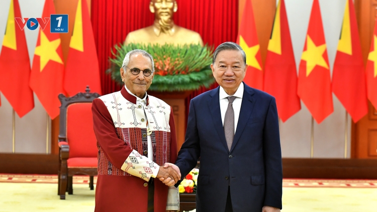 Tổng Bí thư Tô Lâm tiếp Tổng thống Timor Leste