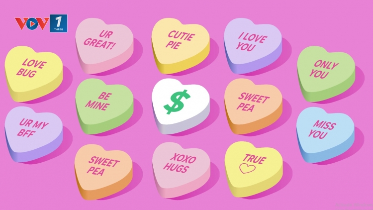 Doanh thu dịp Valentine tại Mỹ dự kiến tăng kỷ lục