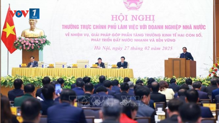 Thời sự 12h 27/2/2025: Thủ tướng chủ trì Hội nghị làm việc với doanh nghiệp Nhà nước