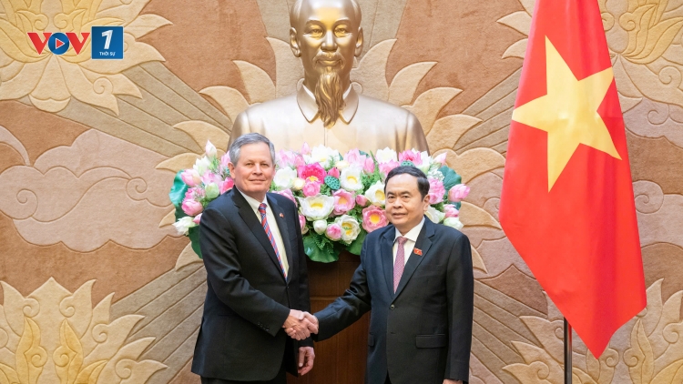 Chủ tịch Quốc hội Trần Thanh Mẫn tiếp Nghị sỹ Steven David Daines