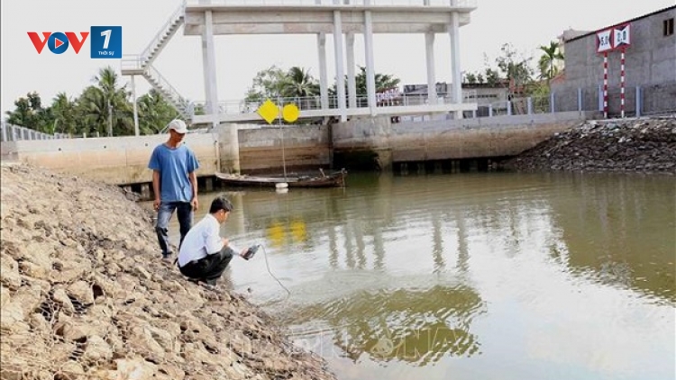 Hiệu quả công trình thuỷ lợi trong công tác ngăn mặn
