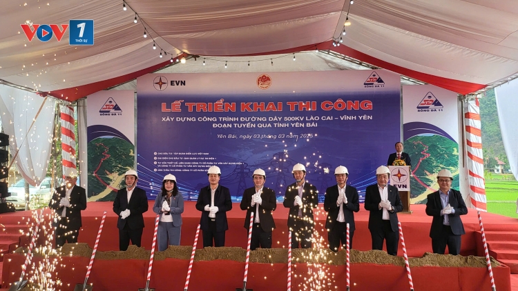 Đường dây 500KV Lào Cai - Vĩnh Yên: Tiếp tục kỷ lục hoàn thành trong 6 tháng