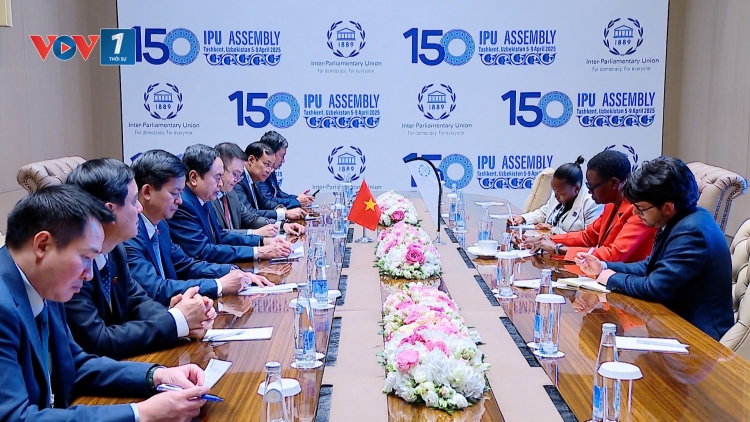 Thời sự 21h30 6/4/2025: Chủ tịch Quốc hội Trần Thanh Mẫn gặp Chủ tịch IPU Tulia Ackson