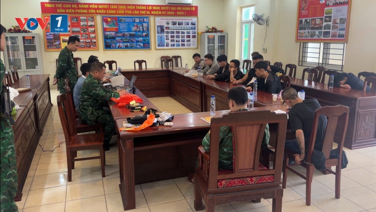 Quảng Ninh: Bắt giữ nhóm người nước ngoài nhập cảnh trái phép