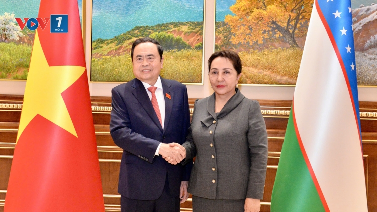 Chủ tịch Quốc hội Trần Thanh Mẫn hội đàm với Chủ tịch Thượng viện Cộng hòa Uzbekistan