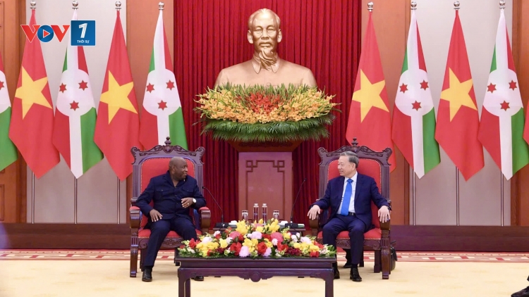 Tổng Bí thư Tô Lâm tiếp Tổng thống nước Cộng hòa Burundi