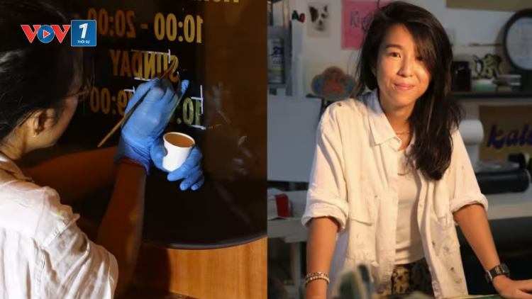 Gặp gỡ nghệ sĩ trẻ đang nỗ lực hồi sinh nghệ thuật vẽ biển hiệu truyền thống ở Singapore