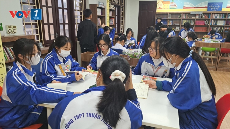 Thư viện nhà trường ở Bắc Ninh lan tỏa văn hóa đọc