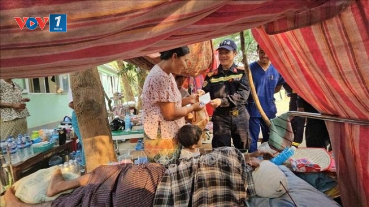 Thời sự 21h30 05/4/2025: Đoàn cứu nạn Bộ Công an Việt Nam san sẻ khó khăn với người dân Myanmar