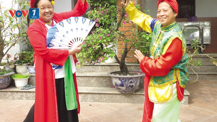 Nghệ nhân Đặng Ngọc Doãn ở Bắc Ninh trọn đời đam mê nghệ thuật chèo cổ