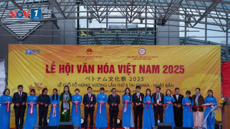 Lễ hội văn hóa Việt Nam 2025 tại Osaka - Tái hiện không gian Lễ giổ tổ Hùng Vương