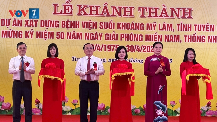 Tổng Giám đốc Đài TNVN dự lễ khánh thành Bệnh viện suối khoáng Mỹ Lâm - Tuyên Quang