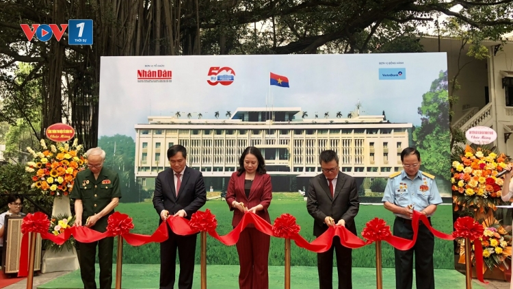 Báo Nhân Dân Triển lãm tương tác kỷ niệm 50 năm ngày Giải phóng miền Nam