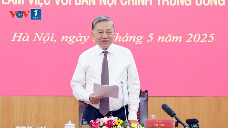 Tổng Bí thư Tô Lâm: Quyết tâm xây dựng cán bộ bản lĩnh, tận tụy, liêm chính và “chắc - sắc - đắc”