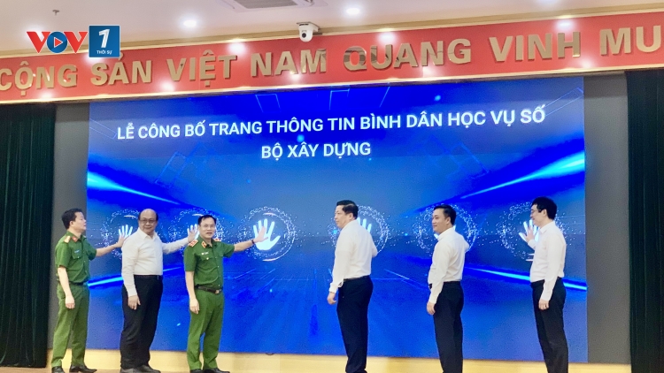 Bộ Xây dựng khai trương Trang thông tin “Bình dân học vụ số”