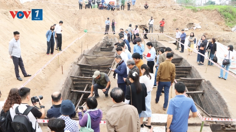 Tỉnh Bắc Ninh đề xuất giữ nguyên trạng di tích thuyền cổ tại Thuận Thành