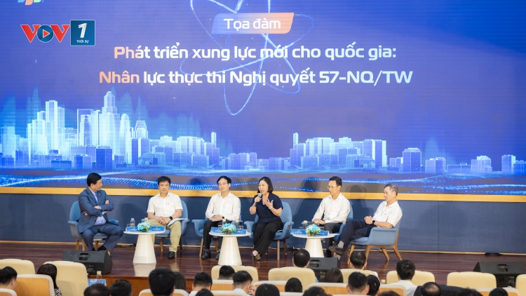 Nhân lực - Xung lực quan trọng thúc đẩy thực thi Nghị quyết 57/NQ-TW