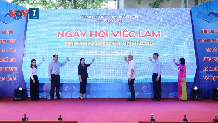 Thái Nguyên: 80 nghìn chỉ tiêu tuyển dụng tại Ngày hội việc làm 2025 