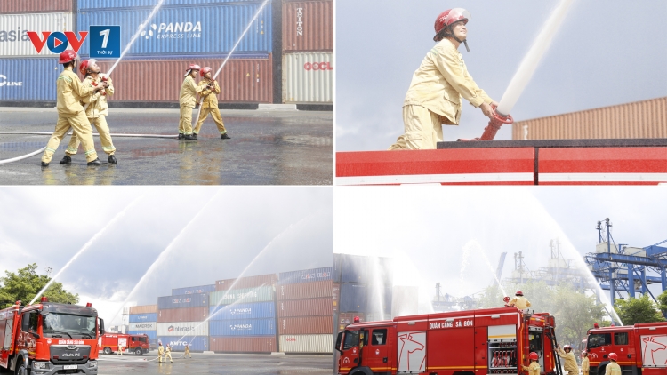 Tân cảng Sài Gòn phát động Tháng Công nhân và Tháng hành động về an toàn, vệ sinh lao động năm 2025