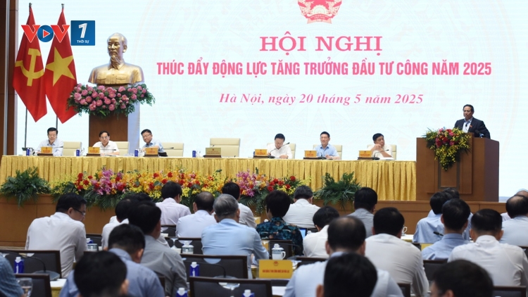 Thời sự 12h 20/5/2025: Thủ tướng chủ trì Hội nghị thúc đẩy động lực tăng trưởng đầu tư công năm 2025