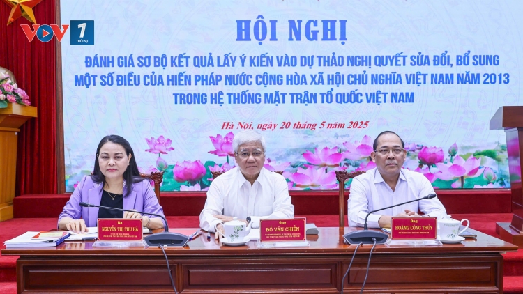 99,7% ý kiến tán thành Dự thảo Nghị quyết sửa đổi, bổ sung một số điều của Hiến pháp 2013